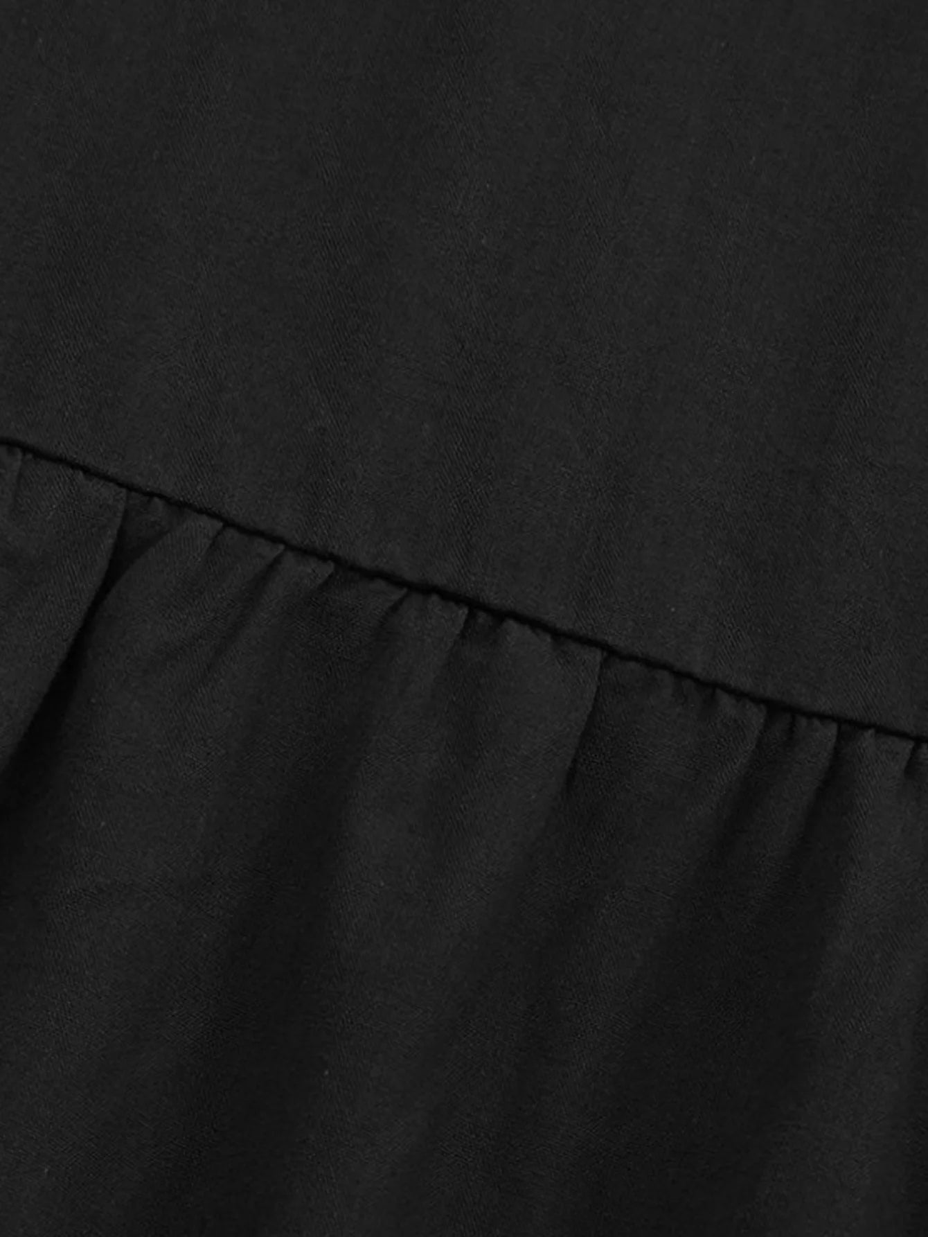 Women's Patchwork Solid Color Loose Skirt; Commuting Casual Cake Skirt; Elastic Waist Elegant Skirt