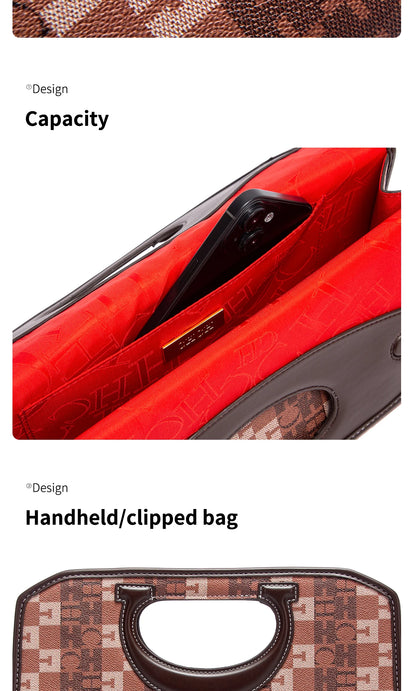 Women's Tote Bag Retro Printed Design Foldable Wallet Handbag