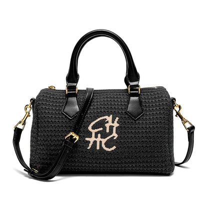 Women's Shoulder Bag New Breathable Fabric Handbag Luxury Vacation Beach Bag