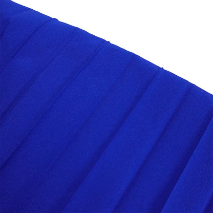 Elegant Two Piece Set Women Outfit Backless Top Hundred Pleated Wide Leg Pants Trousers Suit Summer Office Lady Suit