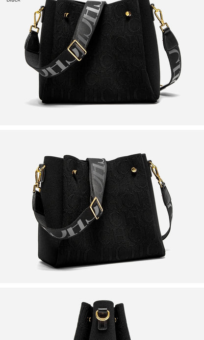 Crossbody Elegant Design Drawstring Design Women's Bag