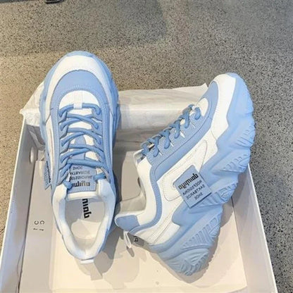Women Sneakers Casual Sneakers Women Comfortable Soft Bottom Lace Up Female Shoes