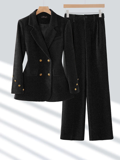 Women Jacket Blazer and Trouser Formal 2 Piece Suit