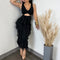 black dress
