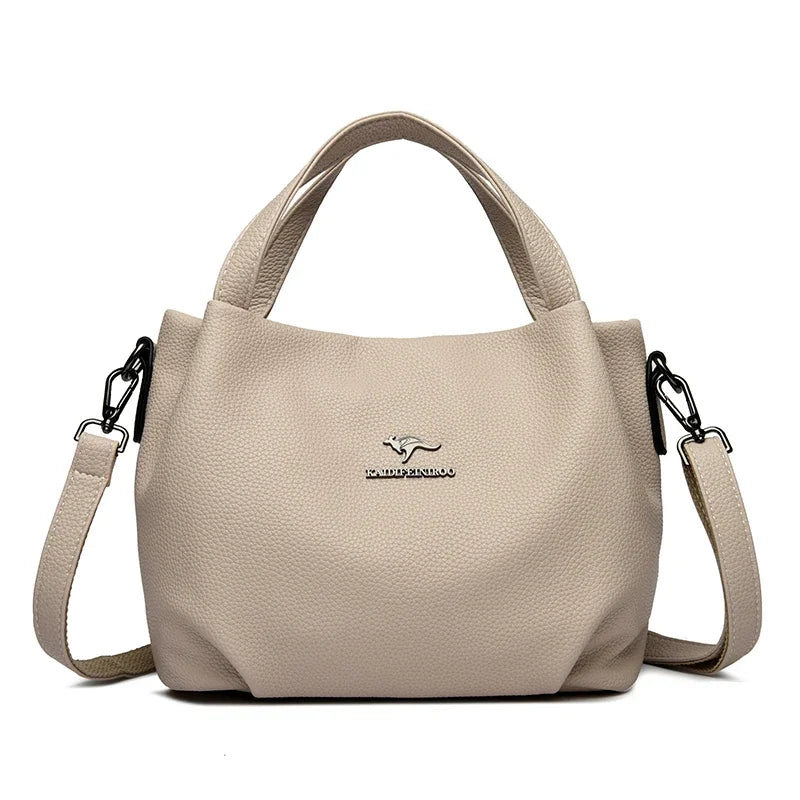 Genuine Tote Bag Leather Luxury Handbag High Quality Ladies Crossbody Handbag