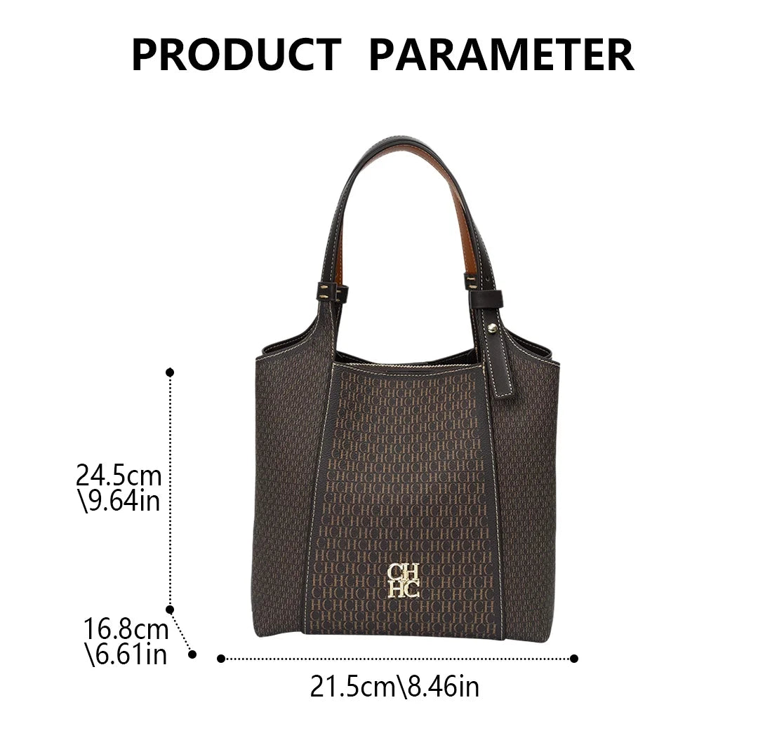 Luxury Brand Large Capacity Women's Tote Bag Multi-functional Letter Handbag