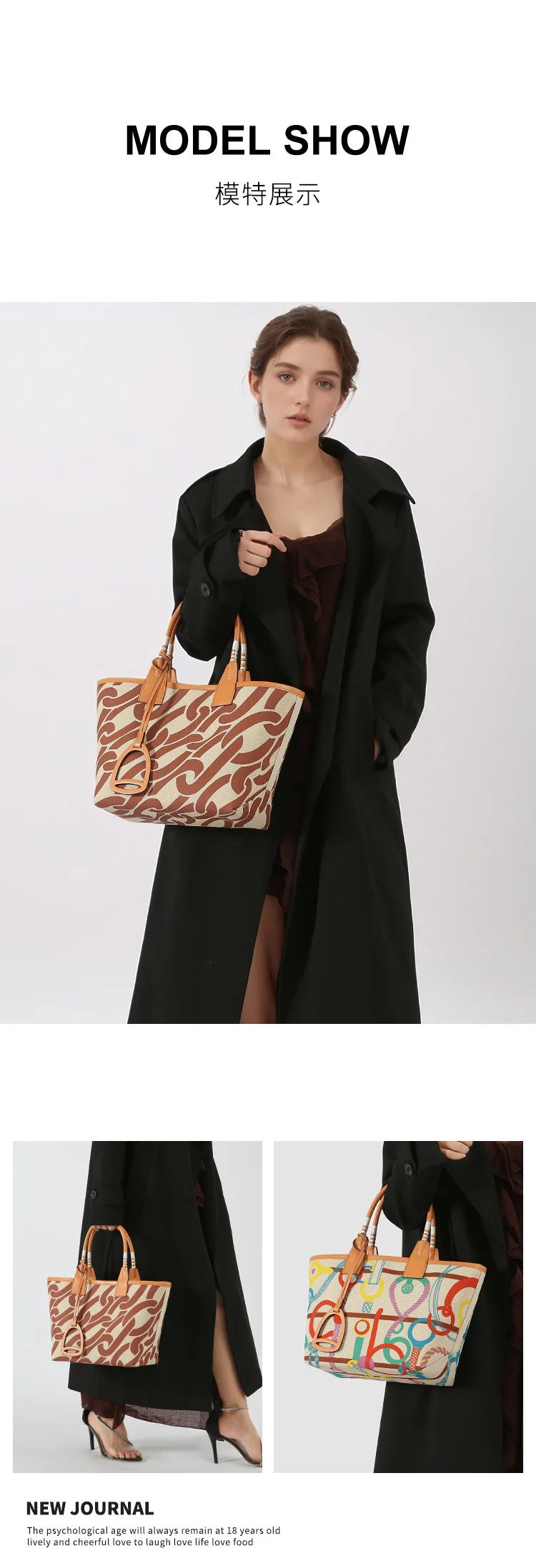 Women's Tote Bag Trend Brand Versatile Shoulder Bag High Quality Temperament Crossbody Bag