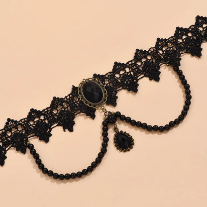 Vintag Classic Gothic Lace Choker for Women