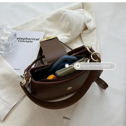 Armpit Shoulder Side Bags for Women Trend Leather Small Underarm Crossbody Handbags