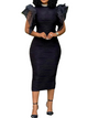 black dress