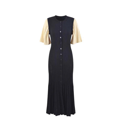 French Elegant Fragrance High-end Slimming Knitted Mermaid Dress Knit Dress