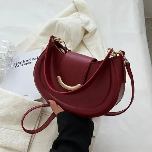 Armpit Shoulder Side Bags for Women Trend Leather Small Underarm Crossbody Handbags