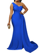 blue dress