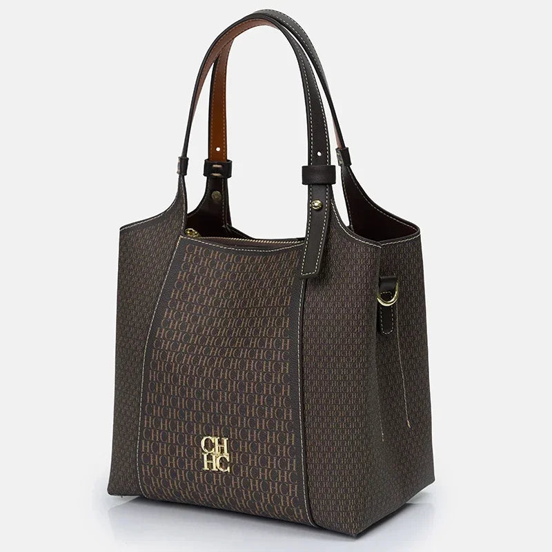Luxury Brand Large Capacity Women's Tote Bag Multi-functional Letter Handbag