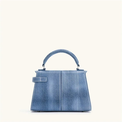 Women's Handbag Elise Designer Fashion 2025 New Denim Blue Tote Bag Small Square Crossbody Bag
