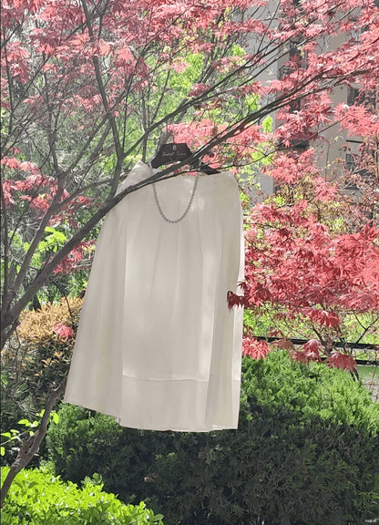 French elegant retro umbrella skirt fluffy skirt high quality ladies midi skirt