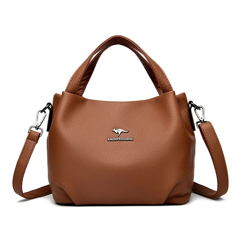 Genuine Tote Bag Leather Luxury Handbag High Quality Ladies Crossbody Handbag