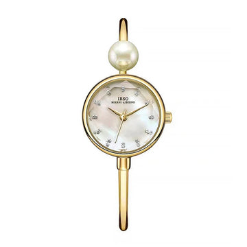 Elegant Women Bracelet Watch Luxury Diamond Waterproof Ladies Bangle Wristwatch