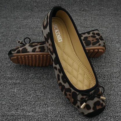 Flat Shoes Women Ballet Flats Bowknot Ladies Shoes Big Size 42