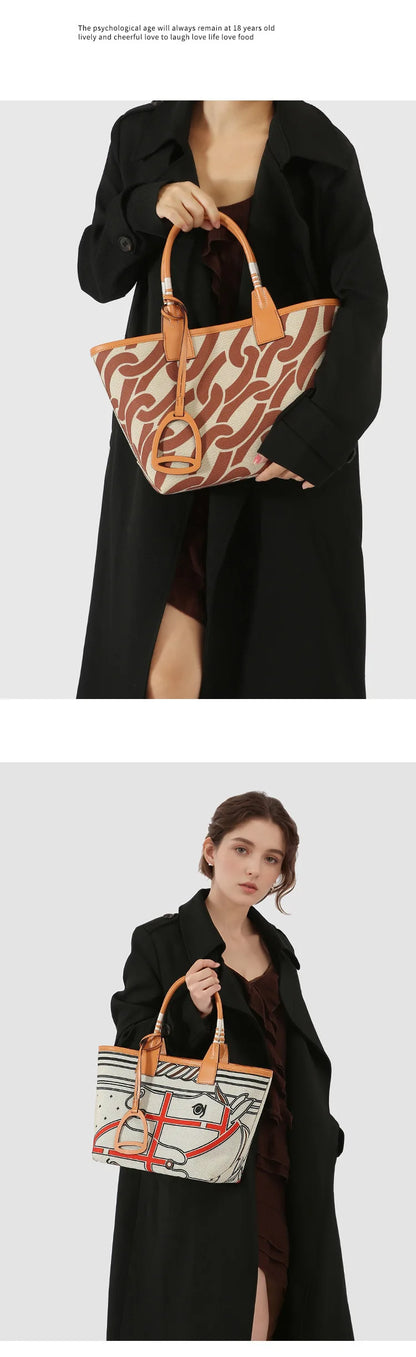 Women's Tote Bag Trend Brand Versatile Shoulder Bag High Quality Temperament Crossbody Bag
