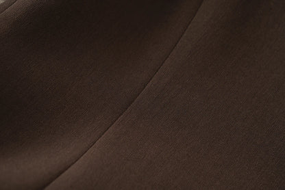 Round Neck Sleeveless Suit Vest for Women Single-Breasted Sleeveless Vest