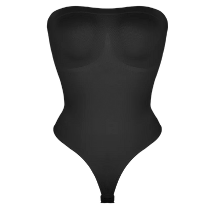 Womens Bodysuit Tummy Control Shapewear Thong Seamless Slimming Compression Body Shaper