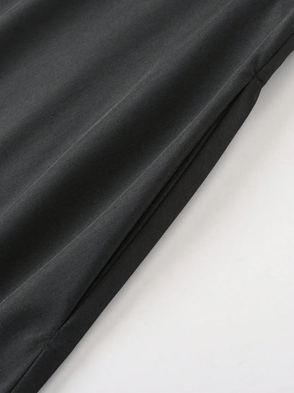A-line Skirts for Woman High Elastic Waist Long Skirt Women With Bow Elegant Skirts